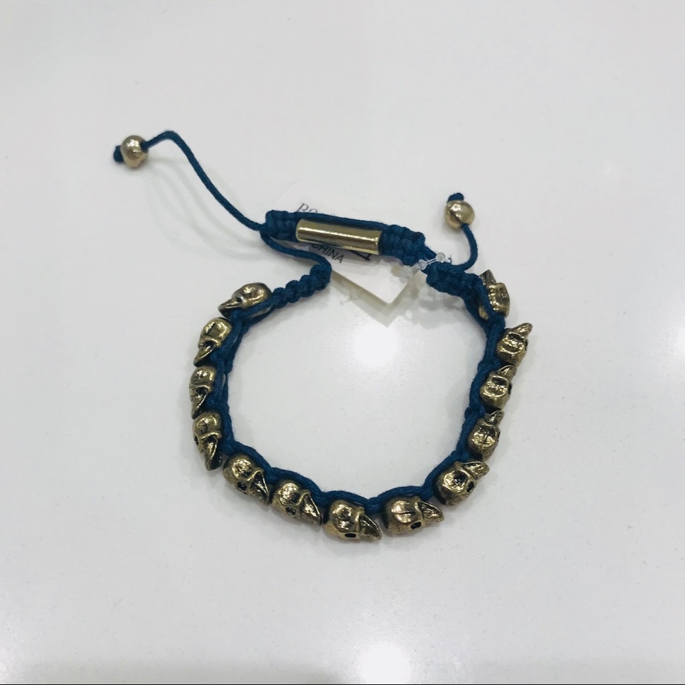 Skull Bracelets NWT and adjustable